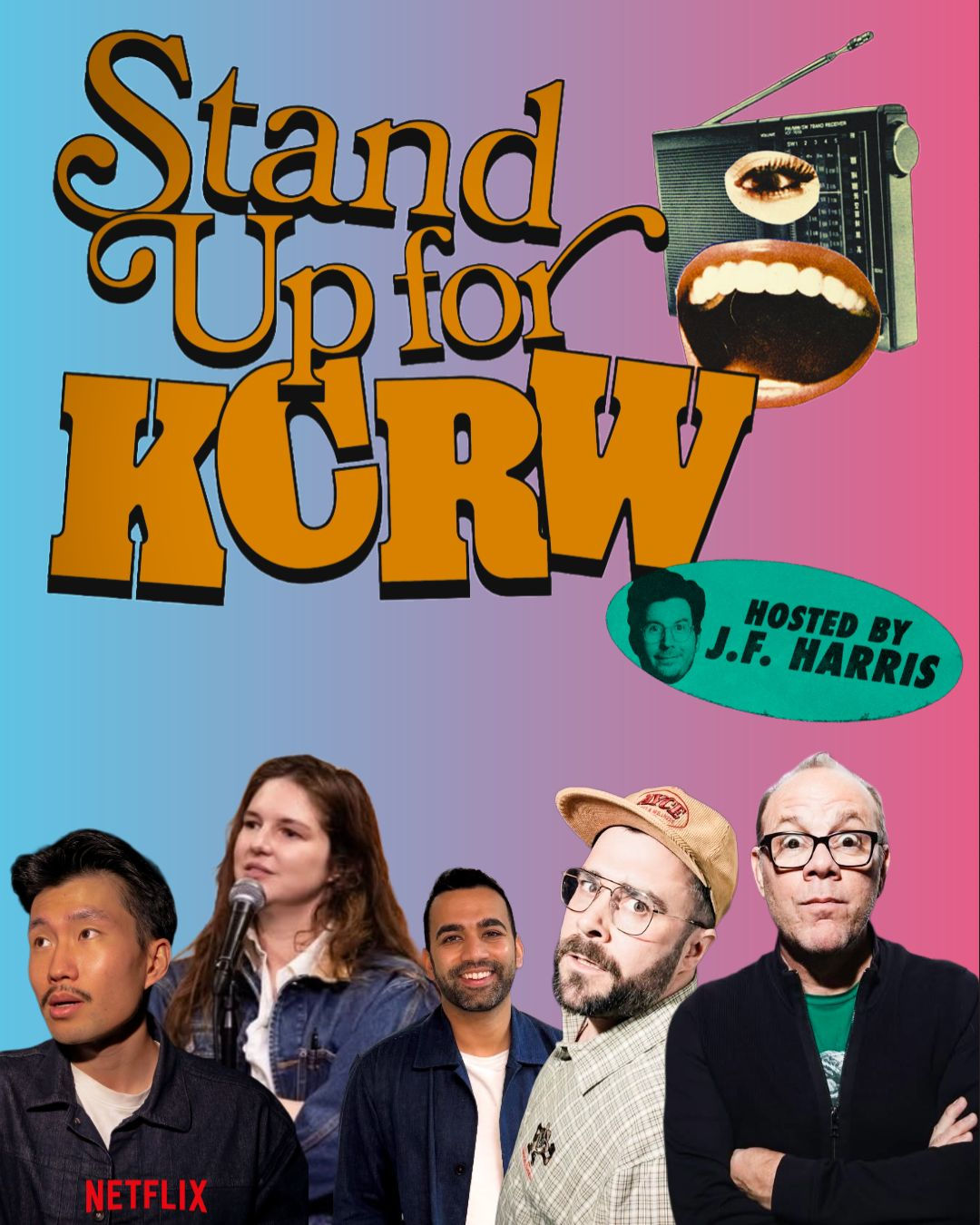 Stand Up for KCRW - Tom Papa, Ray Lau, JF Harris, Steve Furey, Macey Isaacs, Janesh Rahlan +more!