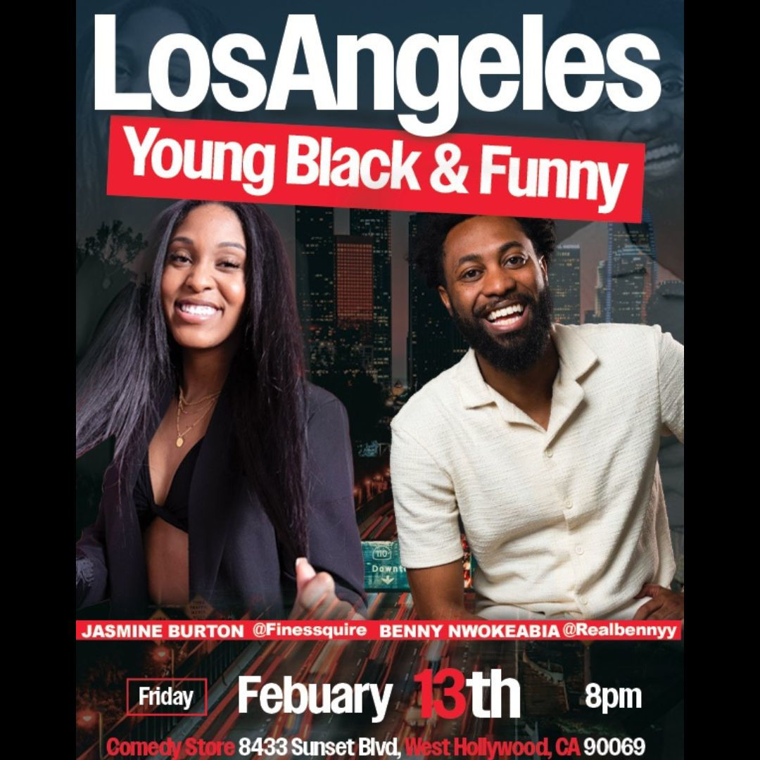 Young, Black & Funny with Jasmine Burton and Benny Nwokeabia