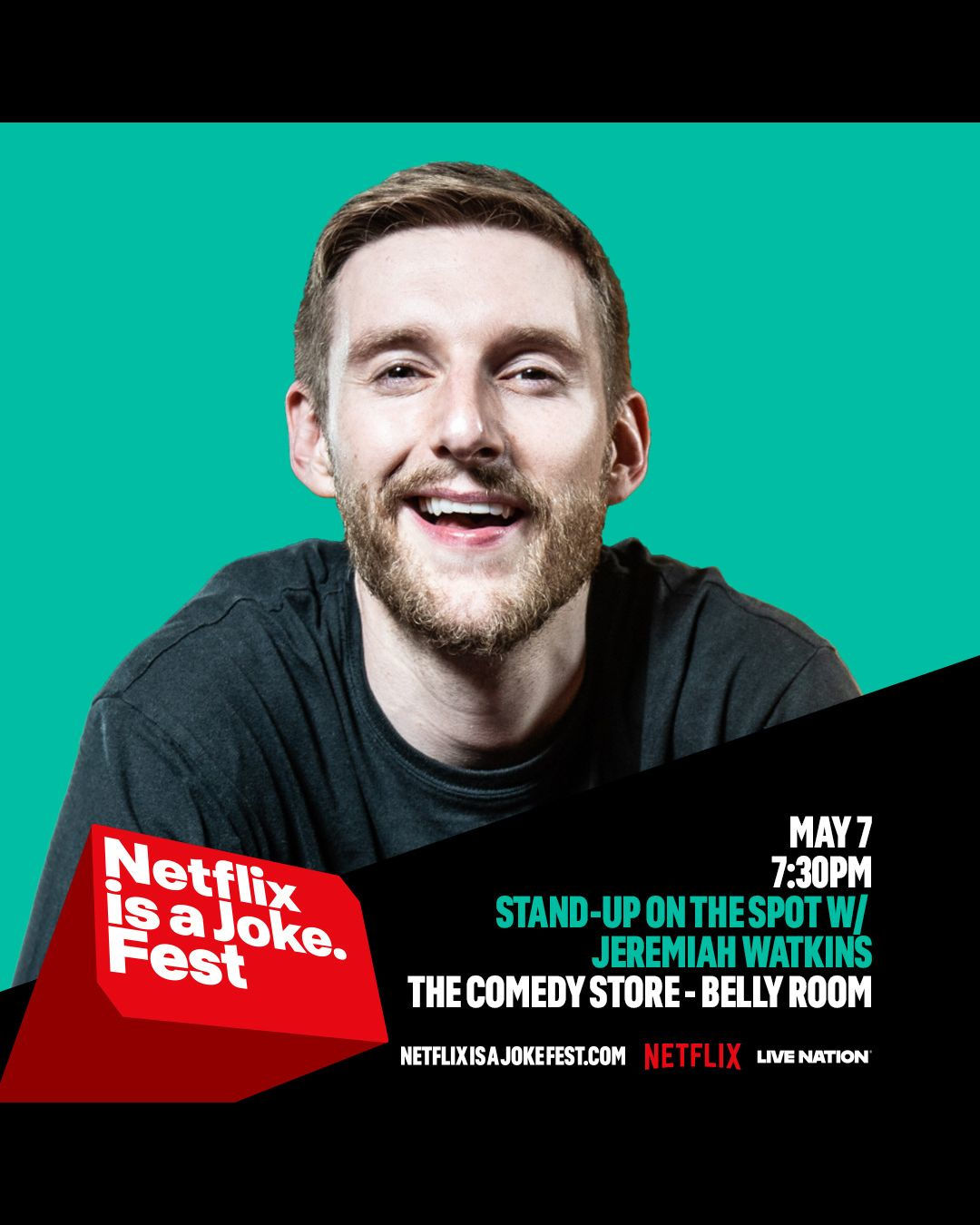 Netflix Is A Joke Presents: Stand-Up On The Spot w/ Jeremiah Watkins