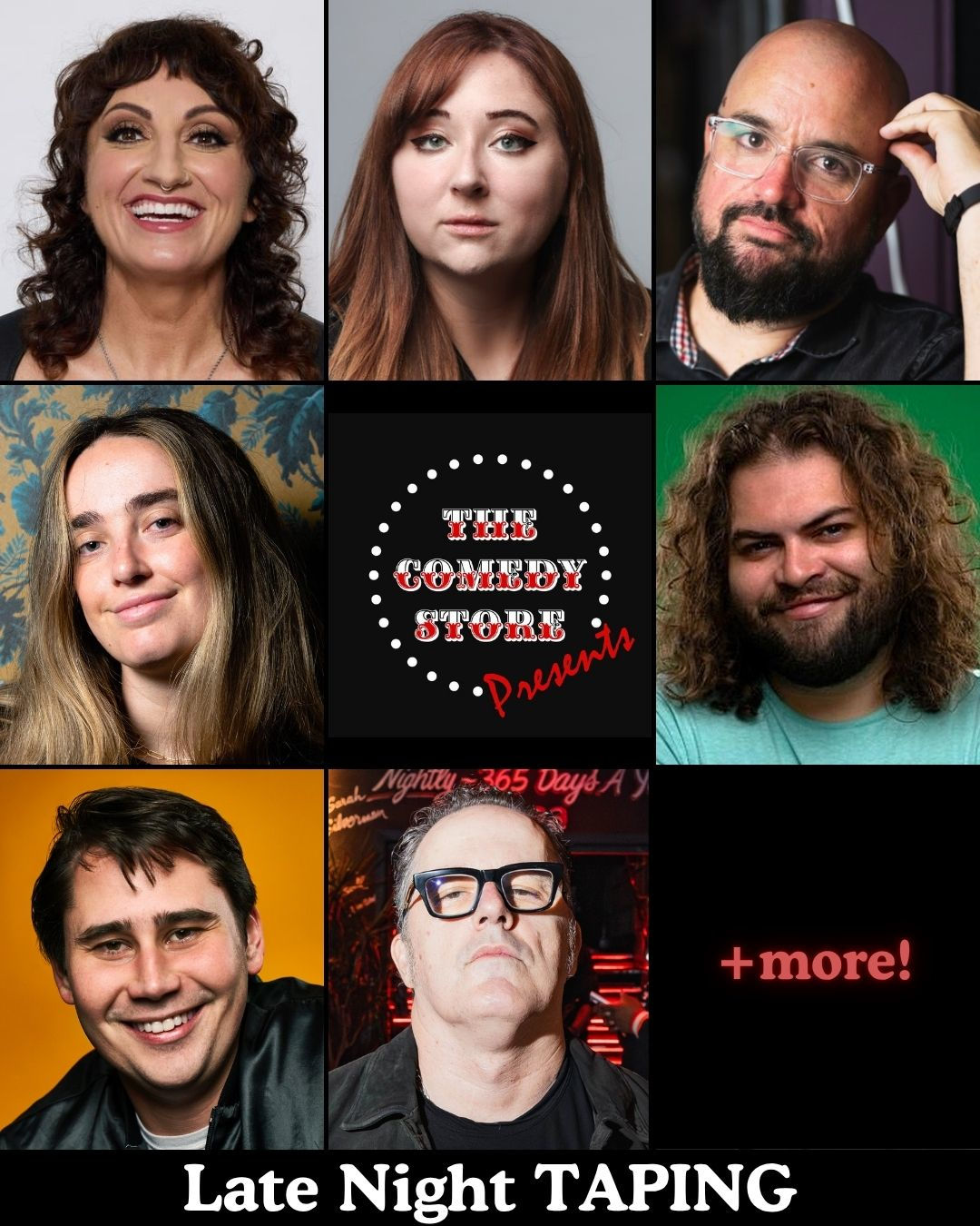 Late Night in the Main Room TAPING! - Steph Tolev, Kelly Ryan, Torio Van Grol, Ali Macofsky, Dustin Ybarra, Willie Simon, Earl Skakel +more!