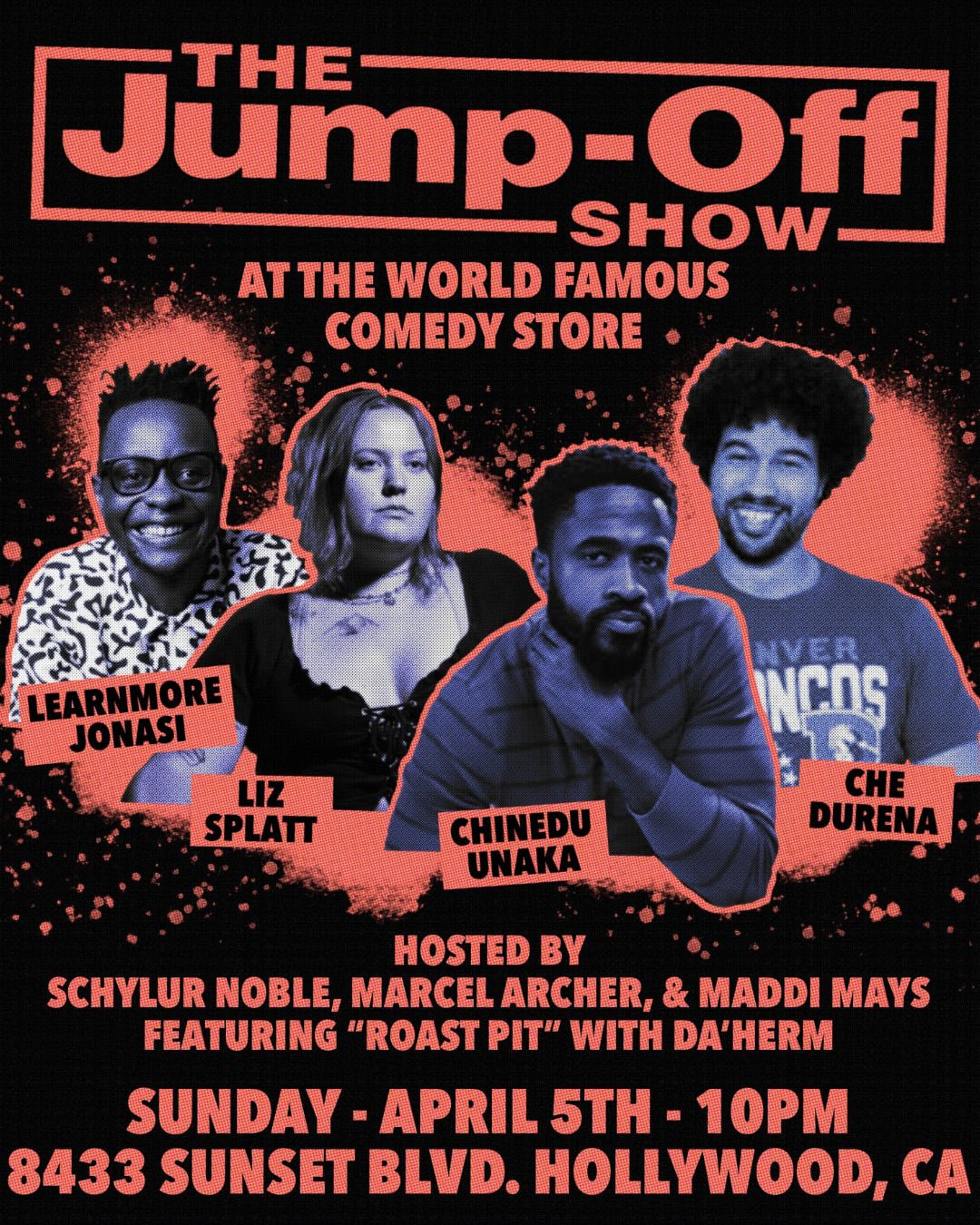 The Jump Off Show - Hosted by Maddi Mays, Schylur Noble & Marcel Archer with Liz Splatt, Chinedu Unaka, Che Durena, Learnmore Jonasi +more!
