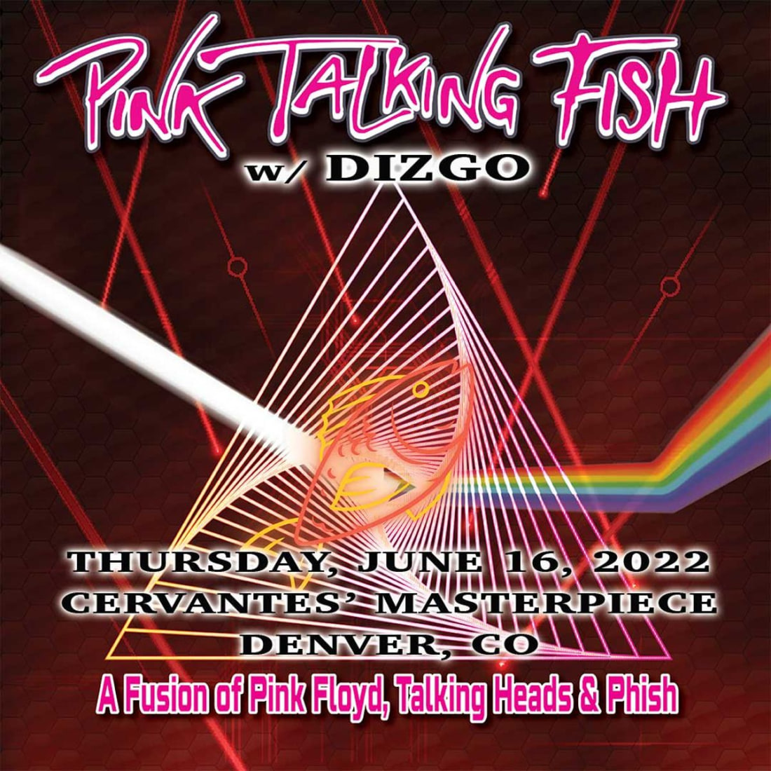 Pink Talking Fish w/ Dizgo