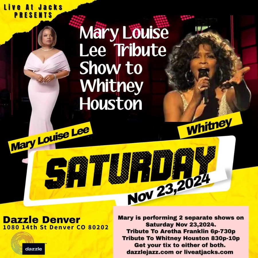 Mary Louise Lee Band: Tribute to Whitney Houston