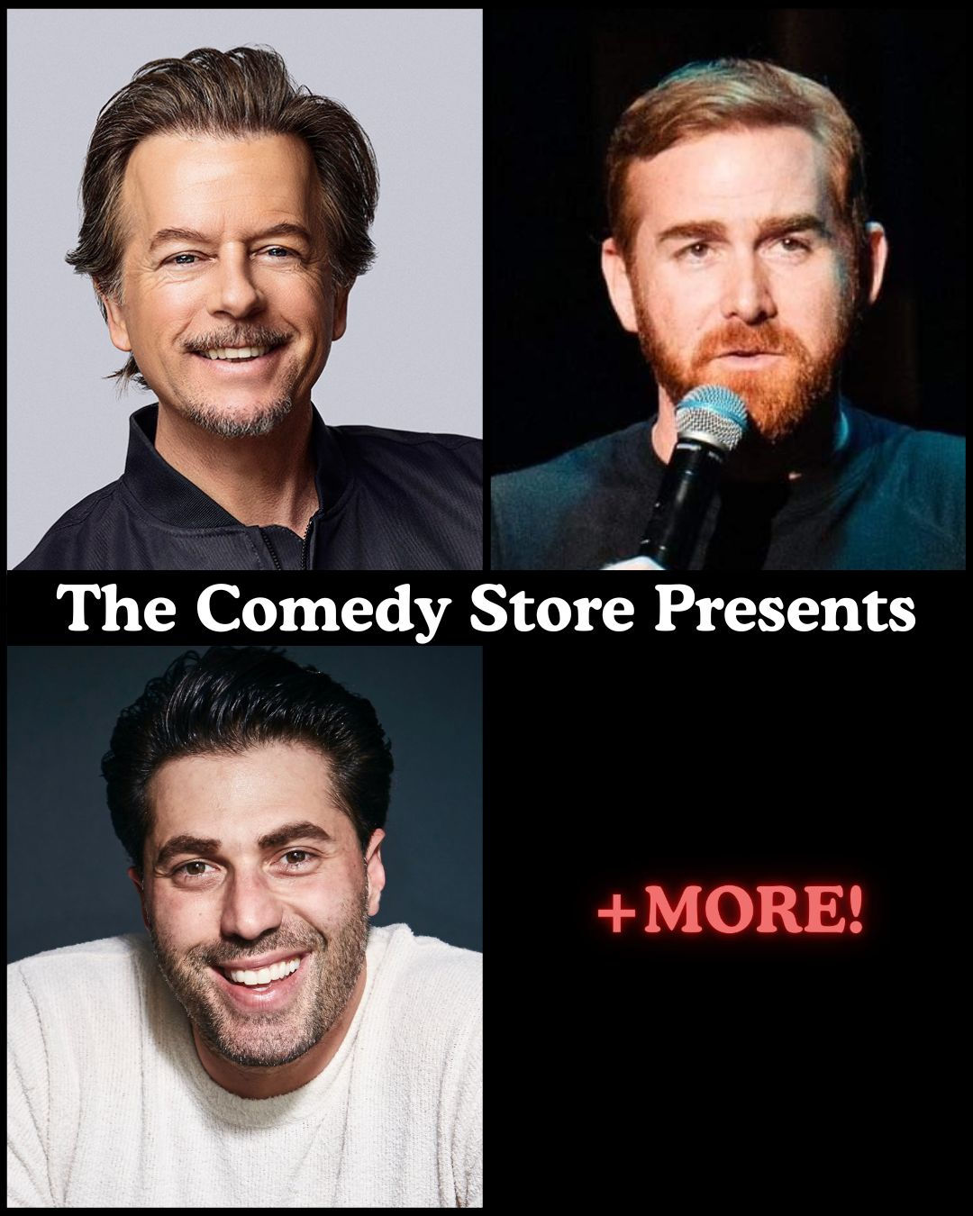 The Comedy Store Presents... David Spade, Andrew Santino, Adam Ray +more!