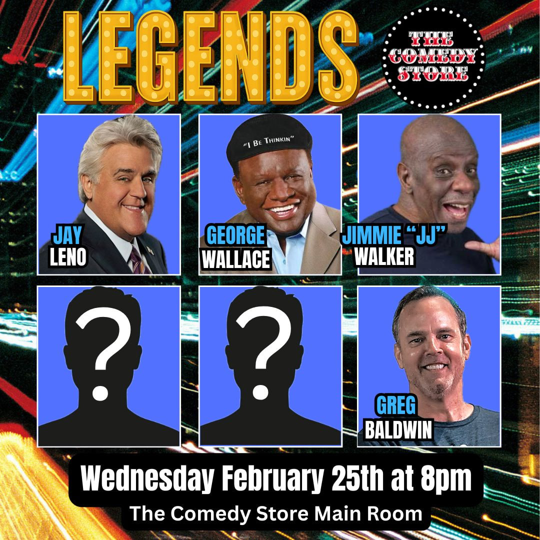Legends w/ Jay Leno, George Wallace, Jimmie 