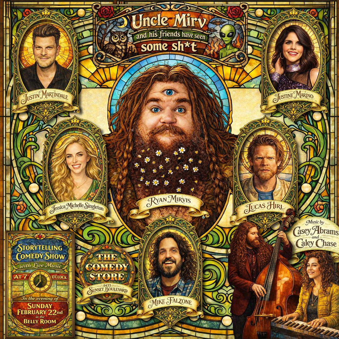 Uncle Mirv and His Friends Have Seen Some Shit with Ryan Mirvis - Justin Martindale, Mike Falzone, Jessica Michelle Singleton, Justine Marino, Lucas Hirl