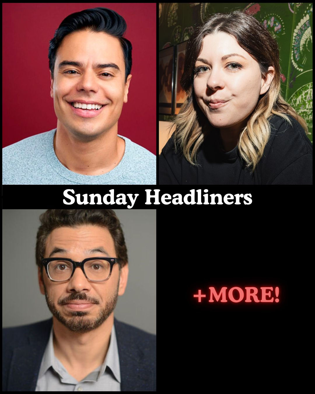 *Low Ticket Warning* Sunday Headliners - Francisco Ramos, Jessie 
