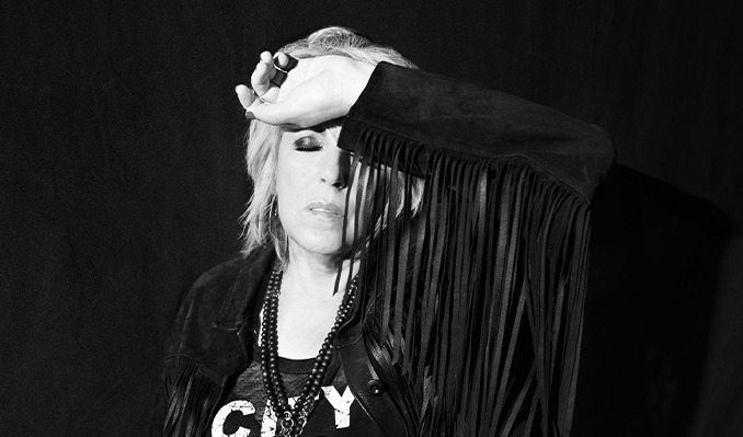 Lucinda Williams and her band