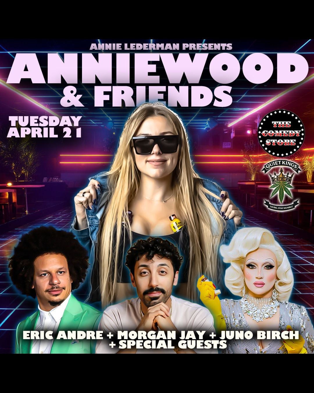 Anniewood & Friends with Annie Lederman - Morgan Jay, Eric Andre, Juno Birch +more!