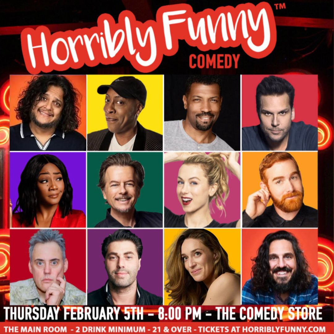 *Low Ticket Warning* Horribly Funny - David Spade, Arsenio Hall, Tiffany Haddish, Iliza Shlesinger, Dane Cook, Deon Cole, Felipe Esparza, Andrew Santino, Adam Ray, Orny Adams, Mike Falzone, Kat Bird and More!