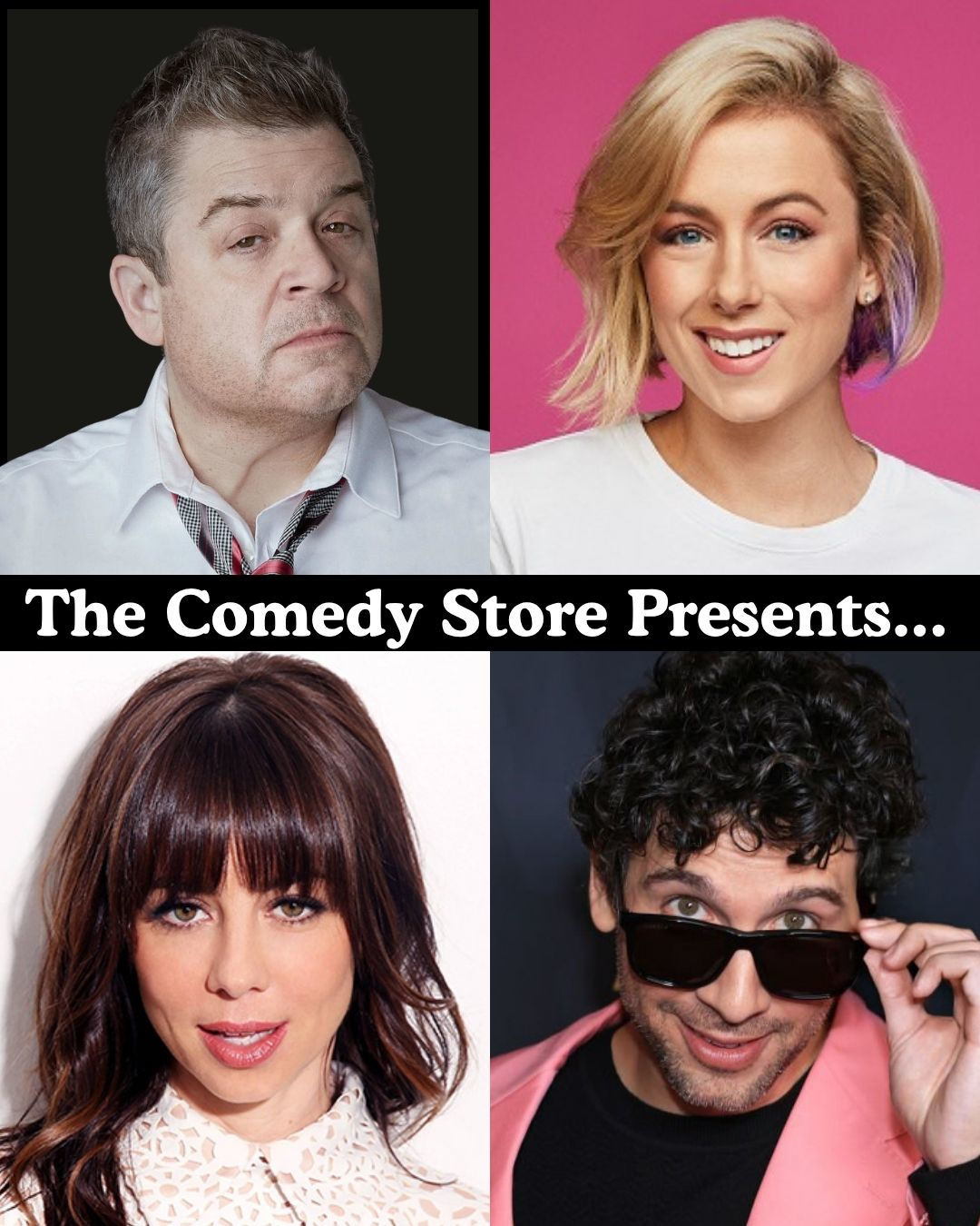 *JUST ADDED: Rick Glassman & Iliza Shlesinger* The Comedy Store Presents... Patton Oswalt, Natasha Leggero +more!