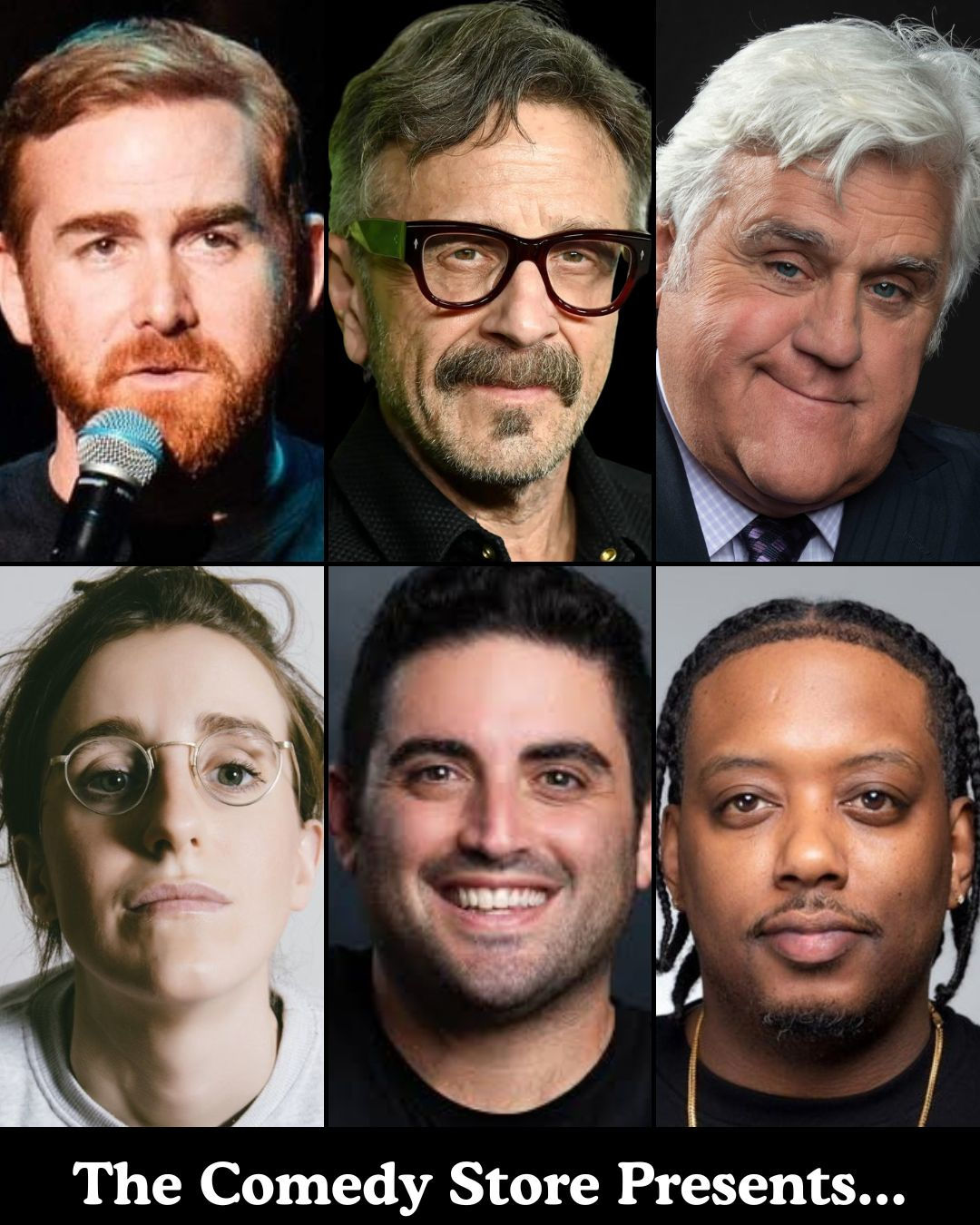 *Low Ticket Warning* The Comedy Store Presents... Jay Leno, Andrew Santino, Marc Maron, Robby Hoffman, Jared Freid, CP +more!