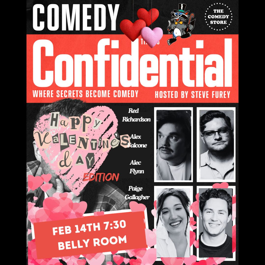 Comedy Confidential with Stephen Furey - Red Richardson, Alex Falcone, Alec Flynn, Paige Gallagher