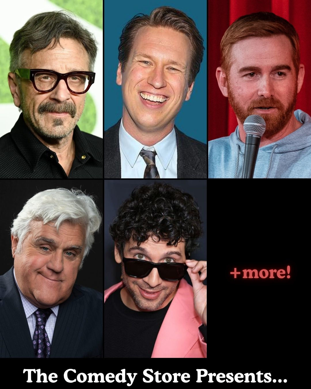 *JUST ADDED: Marc Maron & Pete Holmes* The Comedy Store Presents... Andrew Santino, Jay Leno, Rick Glassman +more!