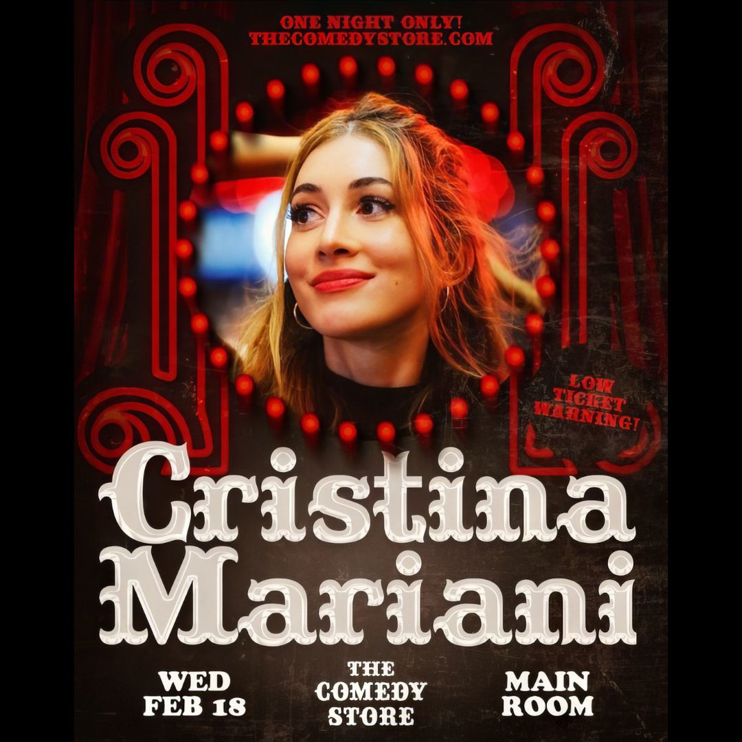 *Low Ticket Warning* Cristina Mariani