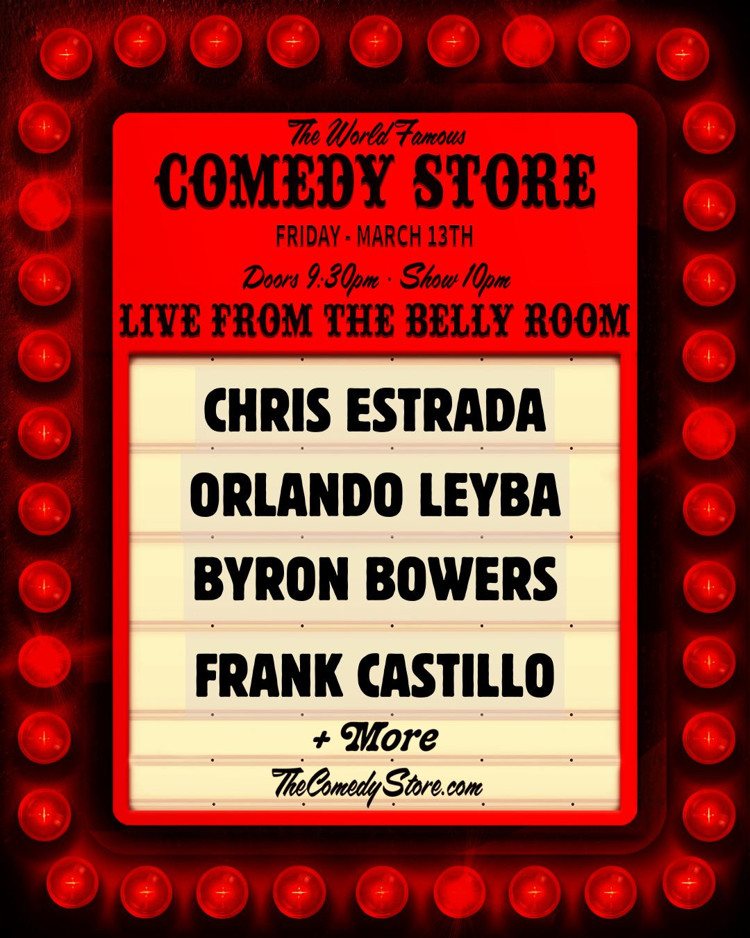 Sets from the Belly - Chris Estrada, Orlando Leyba, Byron Bowers, Frank Castillo +more!