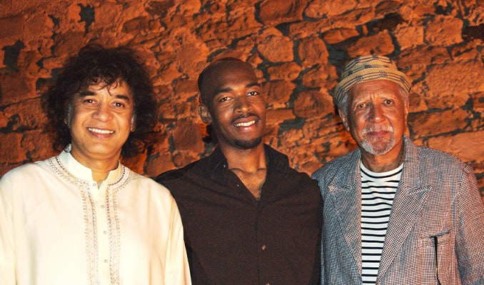 Charles Lloyd with Zakir Hussain and Eric Harland
