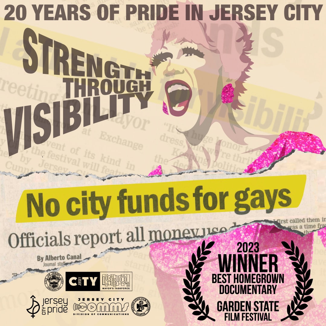 STRENGTH THROUGH VISIBILITY-20 YEARS OF PRIDE IN JERSEY CITY