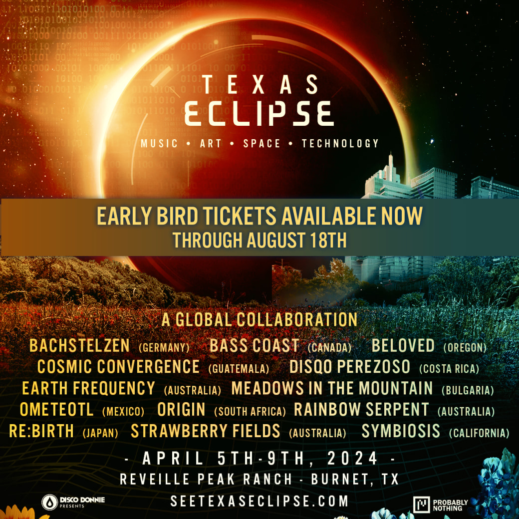 Texas Eclipse 2024 Early Bird Tickets On Sale Now Through Friday 🌔🌕🌖