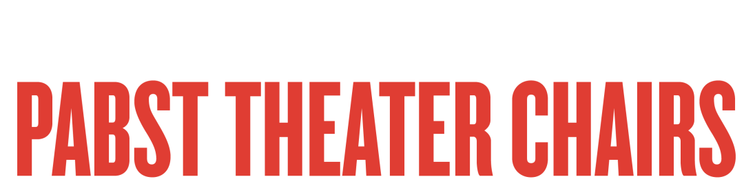 Pabst Theater Chairs 4 Sale. Going Going Going Fast!