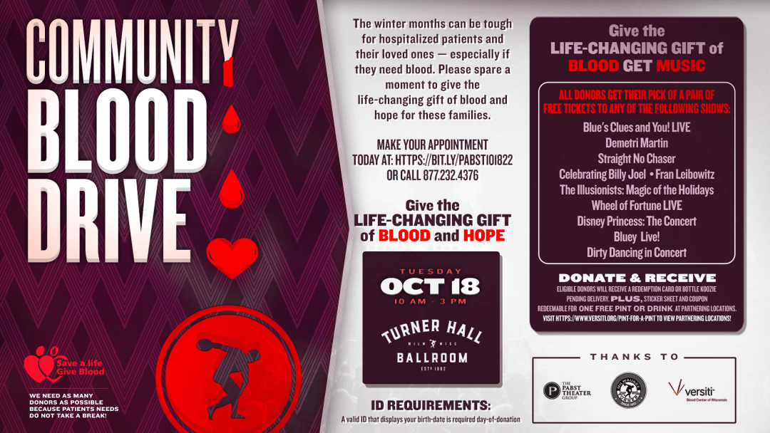 Versiti Community Blood Drive