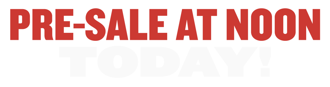 Jerry Seinfeld Pre-Sale TODAY AT NOON!