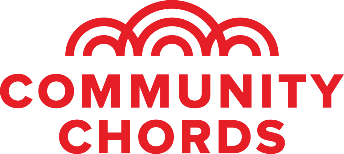 Community Chords Logo (Red)