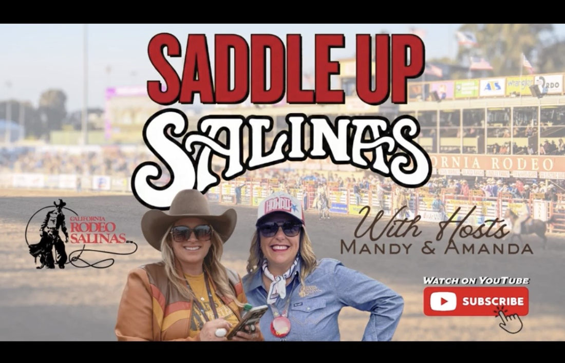 Podcast graphic for Saddle up Salinas 