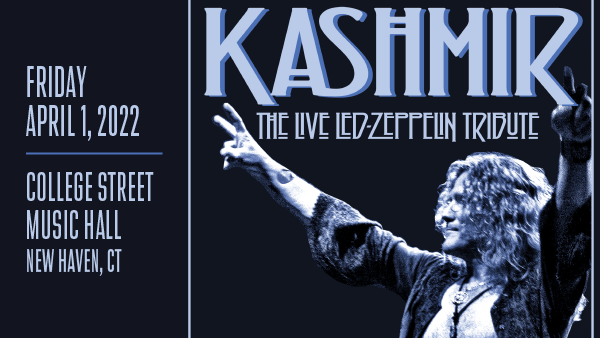 Know Before You Go - 4/1 Kashmir at College Street Music Hall