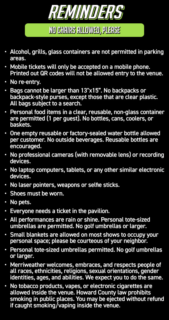 All Things Go Music Festival - Heads Up Info