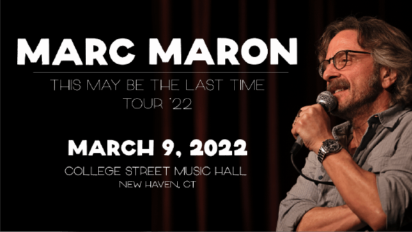 Know Before You Go - Marc Maron 3/9 at College Street Music Hall
