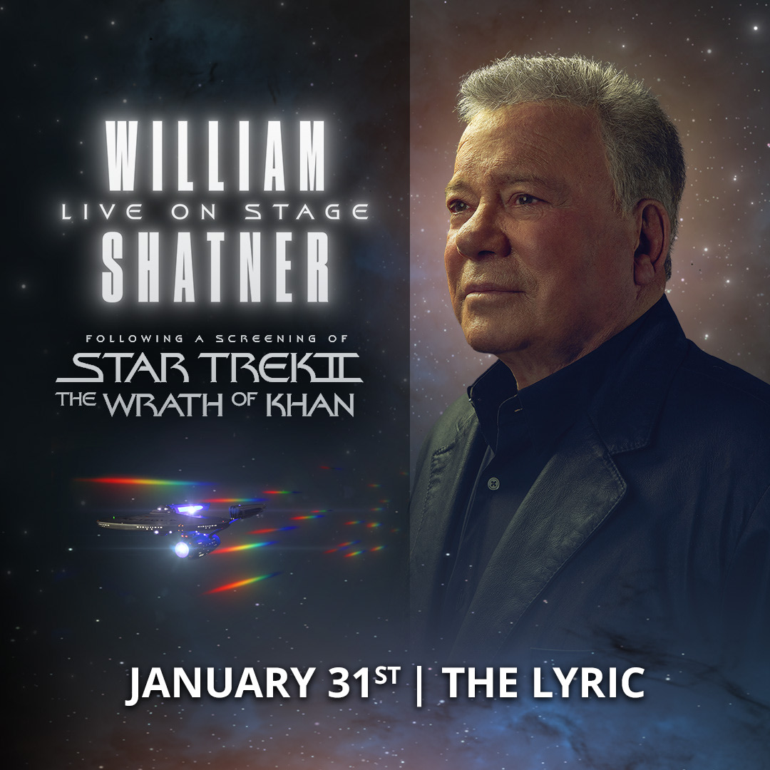 William Shatner Live On-Stage with Star Trek II: The Wrath of Khan