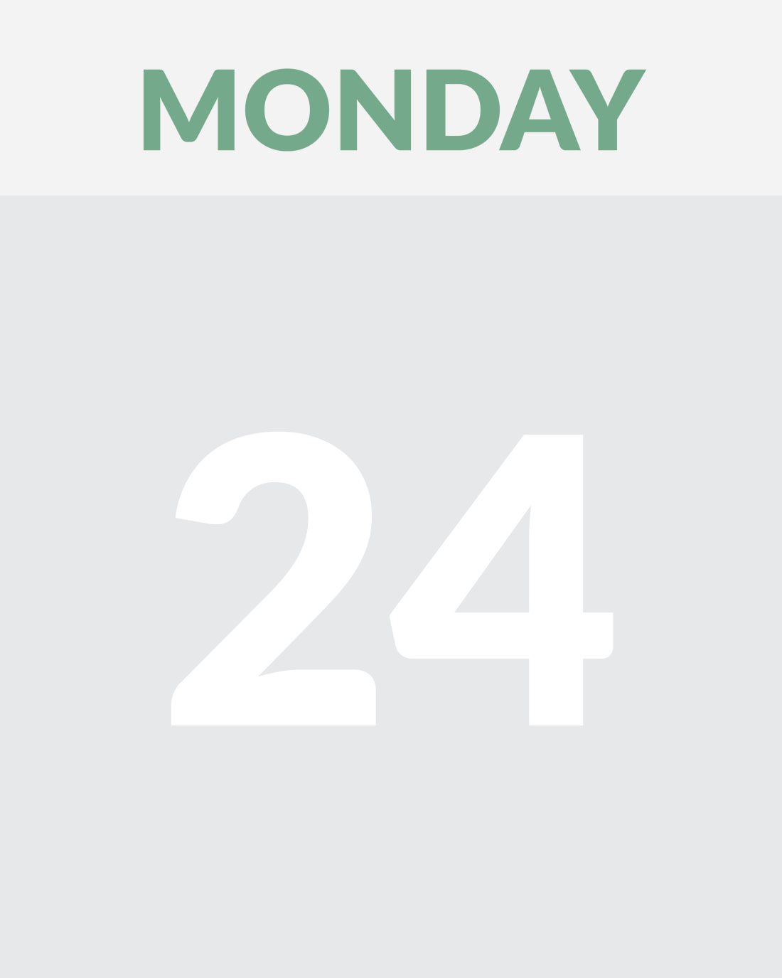 MONDAY 24