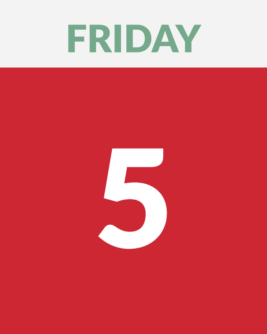 FRIDAY 5