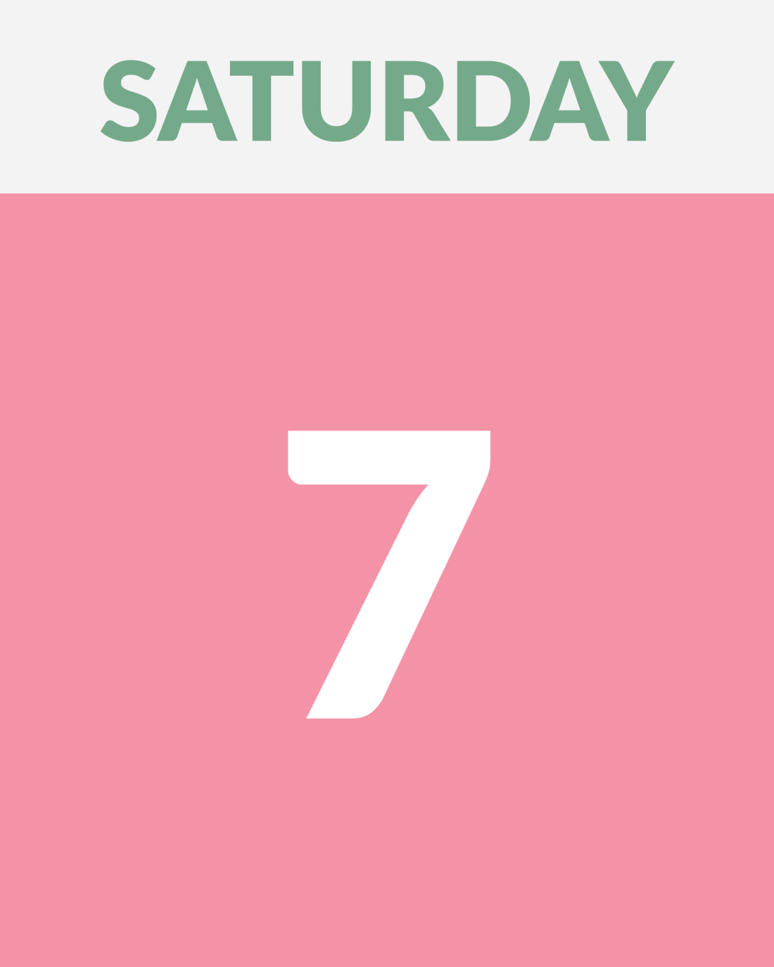 SATURDAY