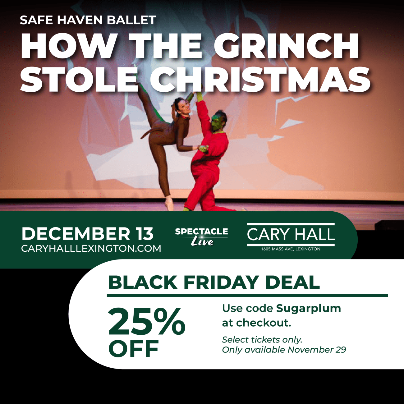 Safe Haven Ballet Presents How the Grinch Stole Christmas