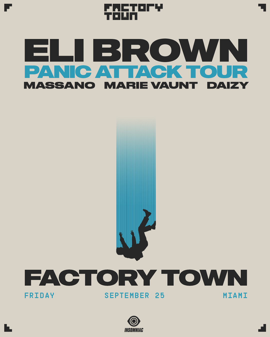 Eli Brown at Factory Town on September 25