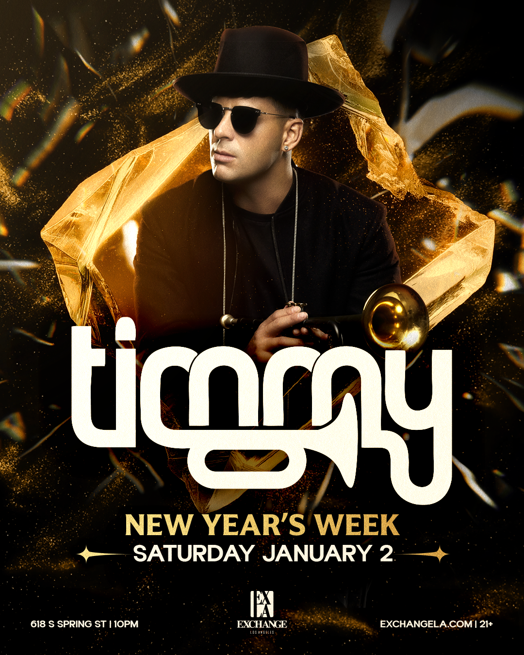 TIMMY TRUMPET Flyer at Exchange LA