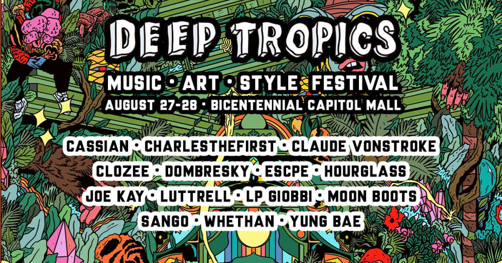 Win 2 VIP Passes to Deep Tropics Music, Art & Style Festival