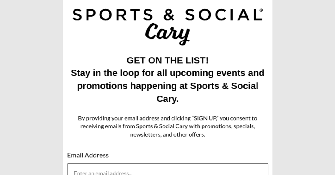 sports-social-cary-sign-up