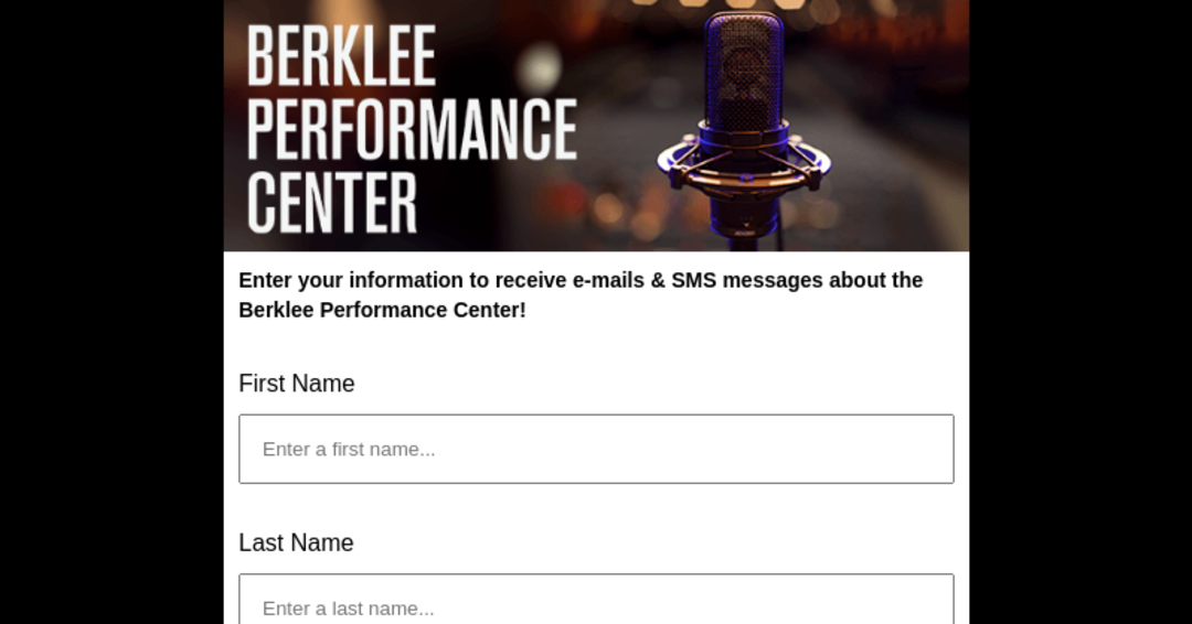 BPC Sign-Up Form